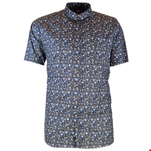 Espionage Stretch Cotton Floral S/S Shirt